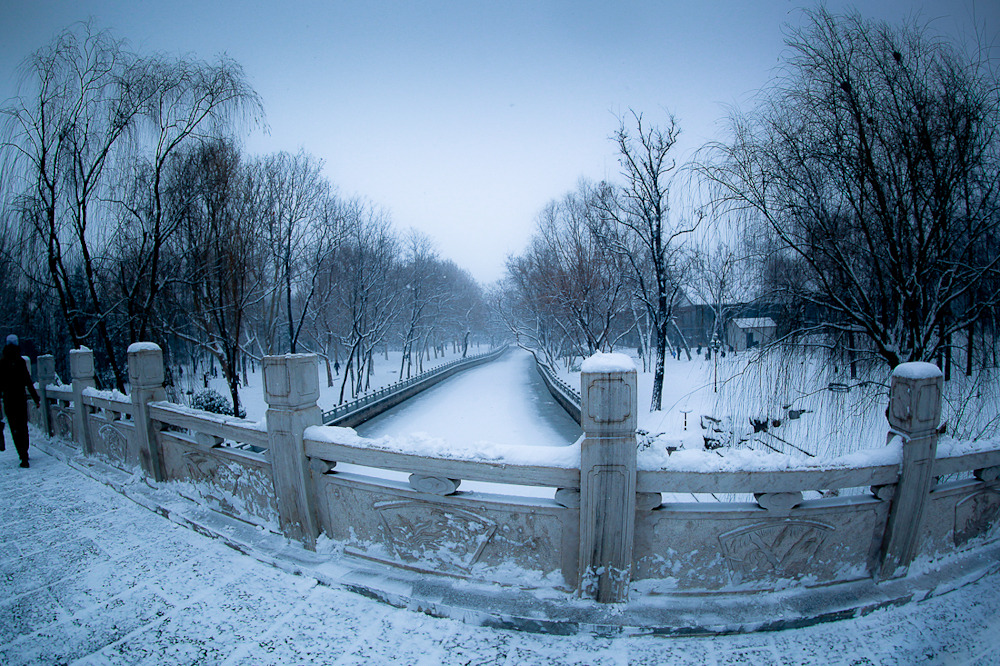 天津雪景美图图片